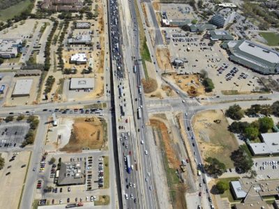 March 2013: SH 121/183 at Central Drive