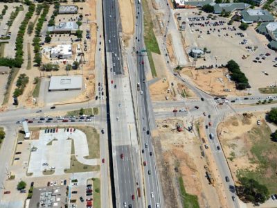 April 2013: SH 121/183 at Central Drive