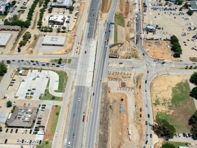 May 2013: SH 121/183 at Central Drive