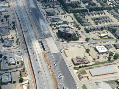 April 2014: SH 121/183 at Forest Ridge Dr.