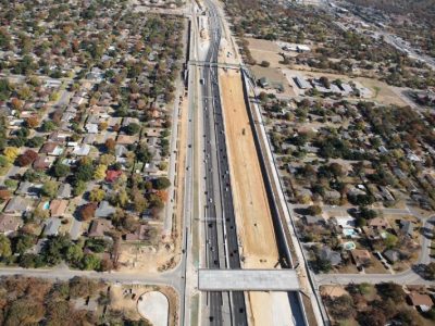 November 2012: SH 121/183 at Hurstview Dr.