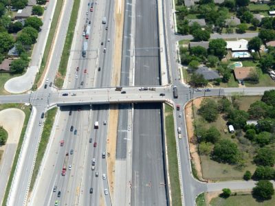 April 2014: SH 121/183 at Hurstview Dr