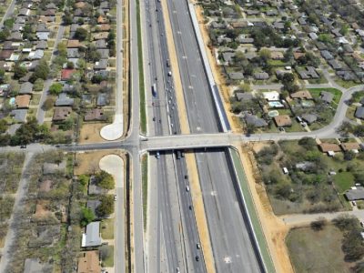 March 2013: SH 121/183 at Hurstview Drive