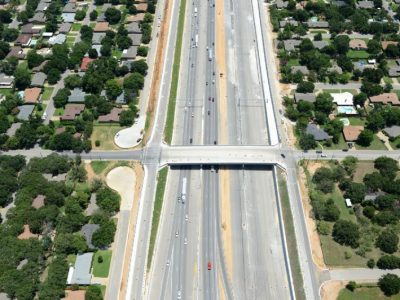 June 2013: SH 121/183 at Hurstview Drive