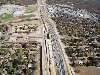 November 2012: SH 121/183 at Norwood Dr.