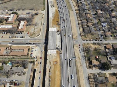 January 2013: SH 121/183 at Norwood Drive
