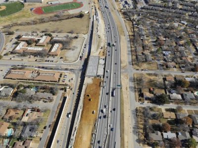 December 2012: SH 121/183 at Norwood Drive