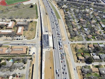 February 2013: SH 121/183 at Norwood Drive