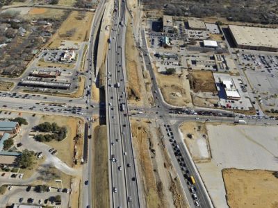 December 2012: SH 121/183 at Precinct Line Road