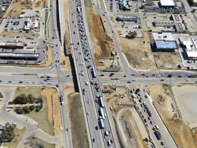 February 2013: SH 121/183 at Precinct Line Road