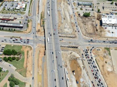 April 2013: SH 121/183 at Precinct Line Road