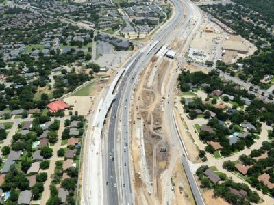 June 2013: SH 121/183 between Brown Trail and Bedford Road