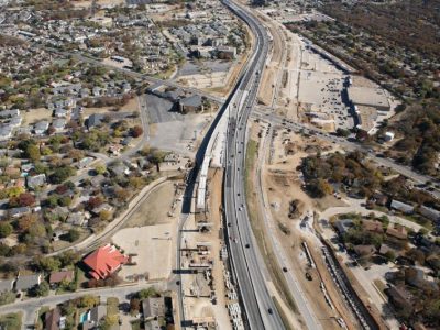 November 2012: SH 121/183 east of Brown Trail