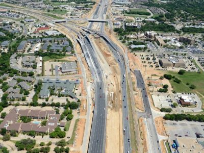 April 2013: SH 121/183 east of Central Drive