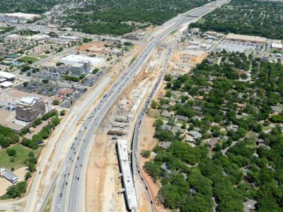 April 2013: SH 121/183 west of Precinct Line Road