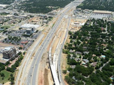 June 2013: SH 121/183 west of Precinct Line Road