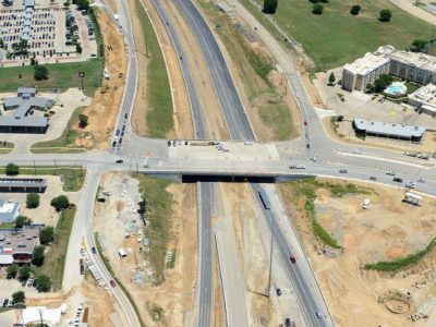 May 2013: SH 121 at Murphy Drive