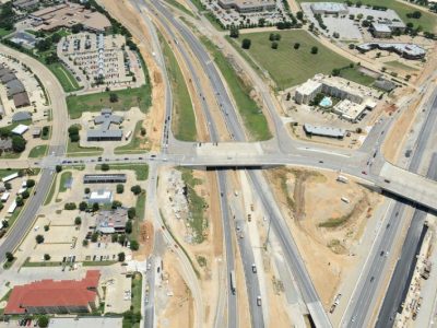 June 2013: SH 121 at Murphy Drive
