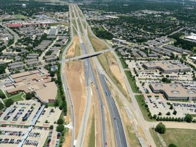 May 2013: SH 121 north of Murphy Drive