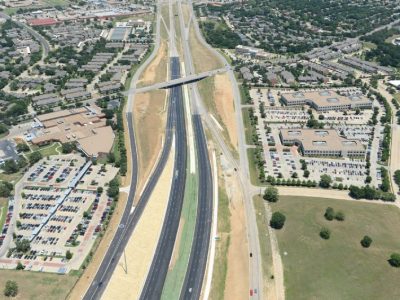 May 2014: SH 121 north of Murphy Dr.