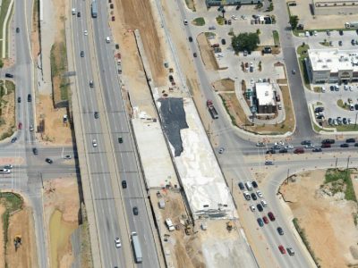 August 2013: SH 121/183 at Precinct Line Road