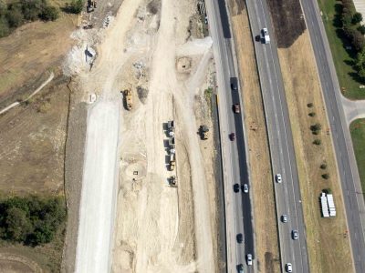 August: 35W south of Meacham Blvd. looking north