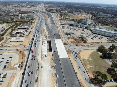 March 2014: SH 121/183 at Central Drive