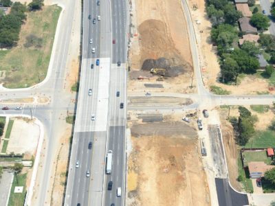 August 2013: SH 121/183 at Norwood Drive