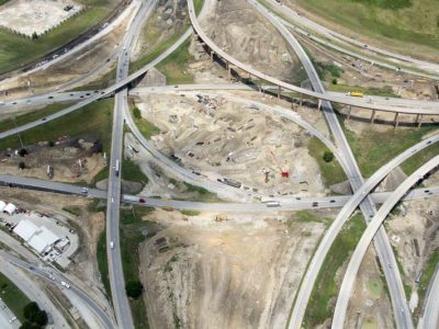 May 2015: 35W/IH 820 interchange looking north