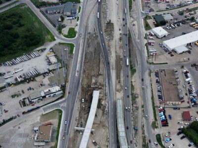 35W north of 28th St. looking northbound
