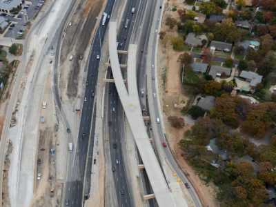 November 2013: SH 121/183 west of Precinct Line Road
