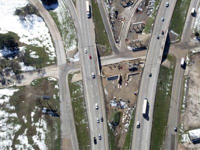 35W at Pharr St looking southbound