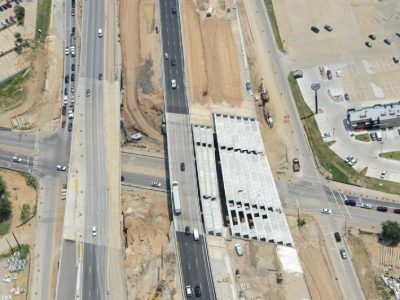 August 2013: SH 121/183 at Bedford Road