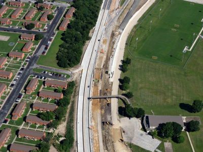 287 east of 35W looking west
