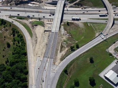 Spur 280 at I-35W looking east