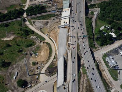 35W north of Spur 280 looking south