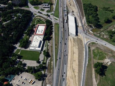 35W at Northside Dr Yucca Ave. looking south