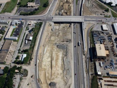 35W at 28th St. looking north