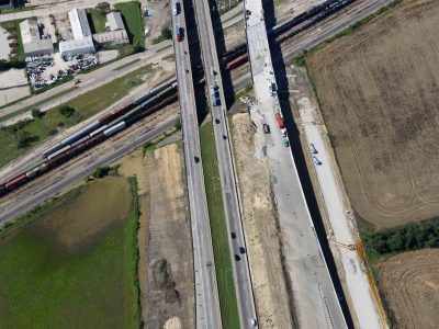 35W at E Long Ave. looking south