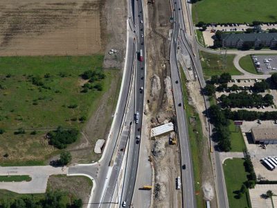 35W south of Meacham Blvd. looking north