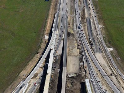 35W just north of I-820 looking north