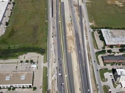 820 just east of 35W looking west