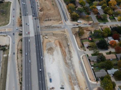 November 2013: SH 121/183 at Norwood Drive