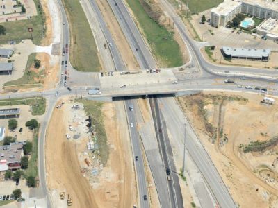 August 2013: SH 121 at Murphy Drive