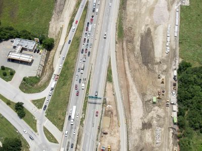 May 2015: 35W at Northside Dr Yucca Ave looking south