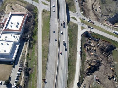 January 2015: 35W looking SB at Northside Dr/Yucca Avenue