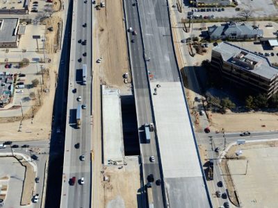 January 2014: SH 121/183 at Forest Ridge Drive