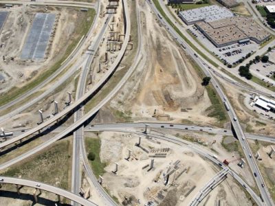 35W at the I-820 35W interchange looking south