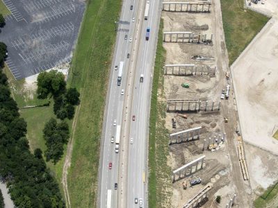 May 2015: 35W north of Northside Dr looking south