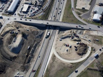 January 2015: 35W looking SB at NE 28th Street